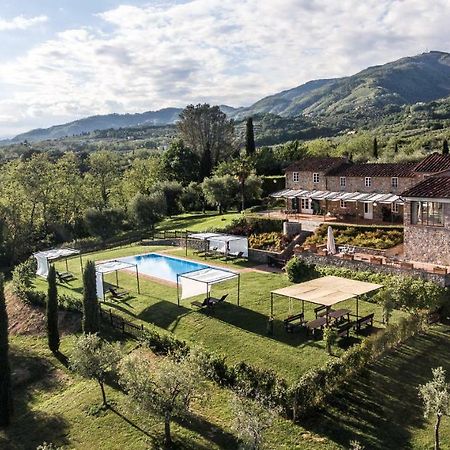 Accogliente alloggio con vista e piscina Lucca Esterno foto